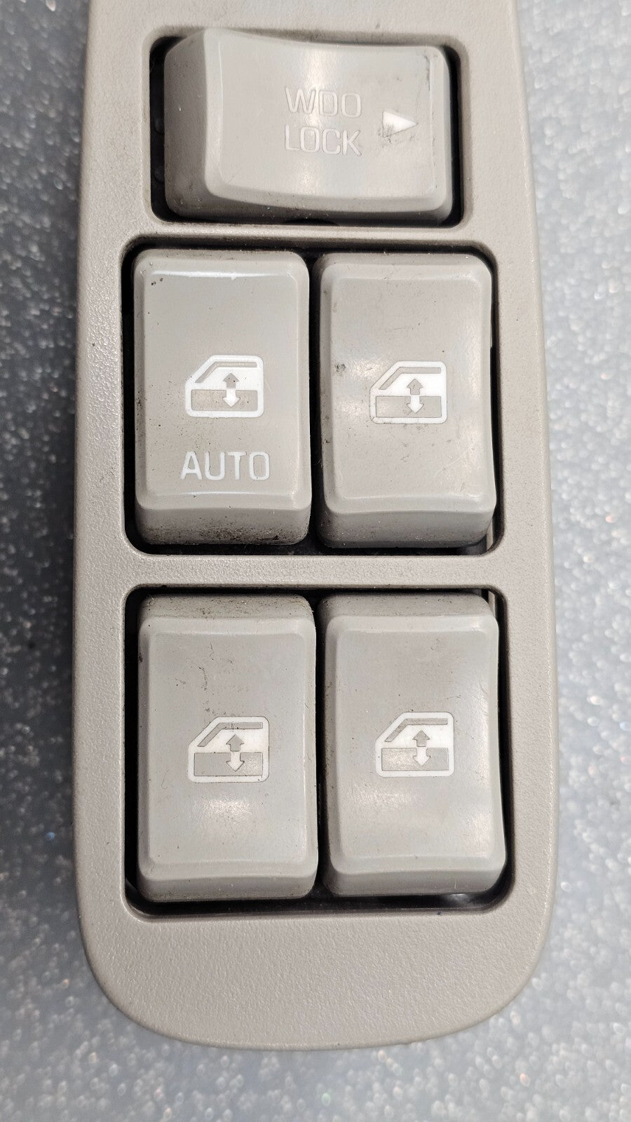 02-07 Rendezvous Impala Left Driver Master Power Window Door Switch Lock LT TAN