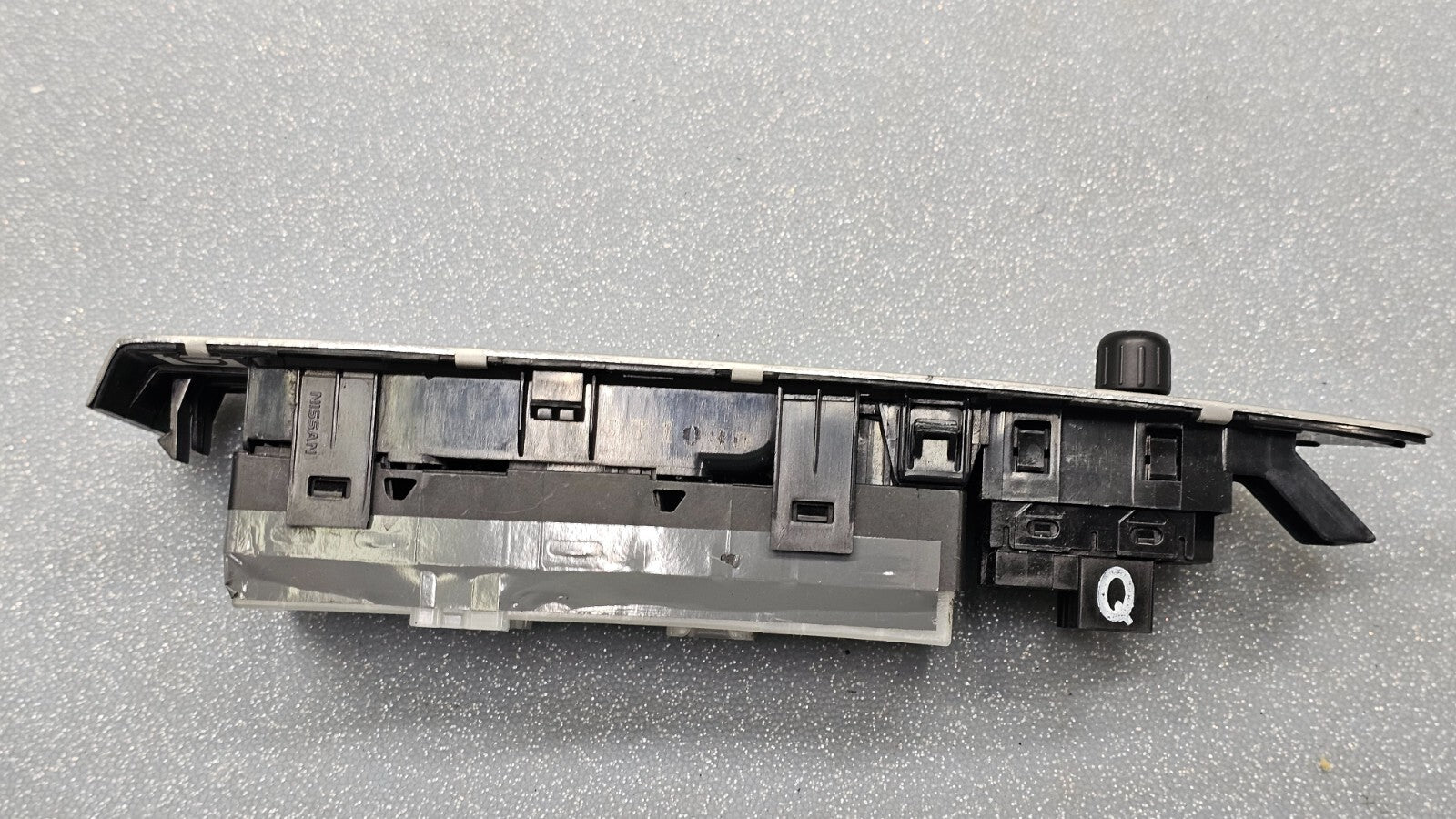 🔥09-14 MURANO LEFT DRIVER MASTER LOCK ELECTRIC WINDOW MIRROR SWITCH SILVER OEM
