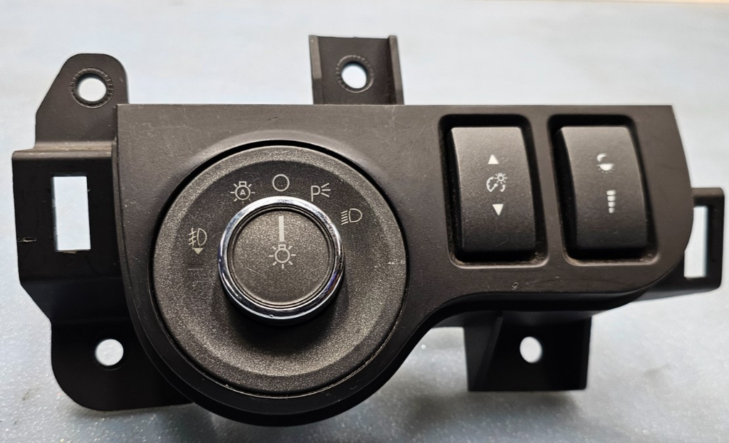 🔥09-12 Lincoln MKS HEADLIGHT SWITCH TRUNK BUTTON DIMMER CONTROL BLACK