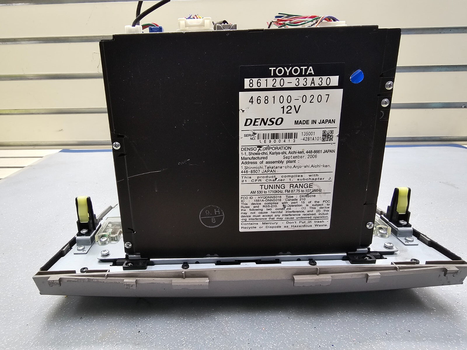 🔥07-09 Toyota Camry Dash AM FM CD Radio Receiver Player Navigation Display OEM