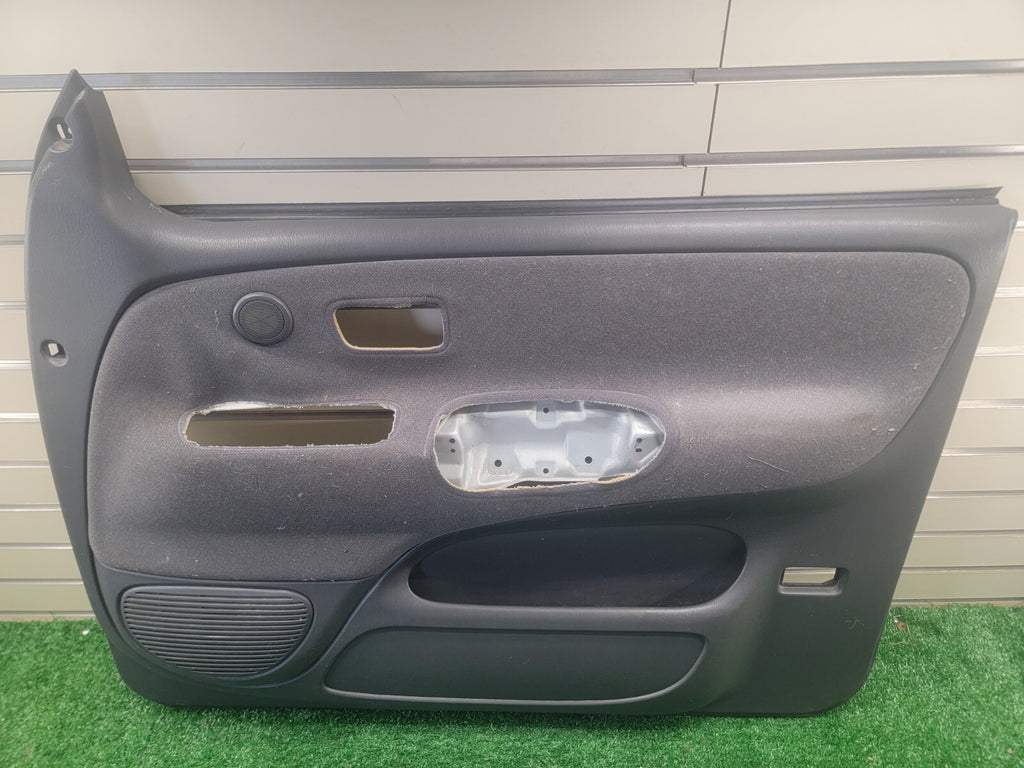 04-06 Toyota Tundra Crew Cab Door Trim Panel rear right passenger dark gray D20