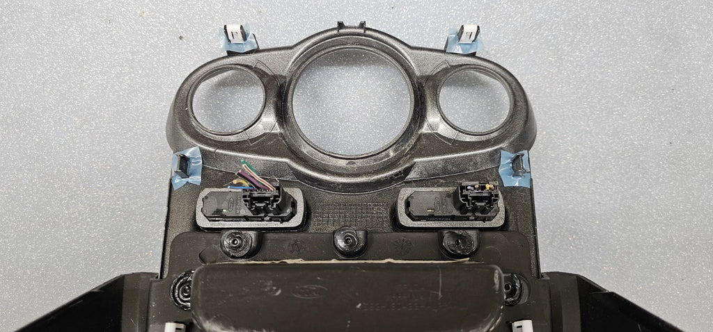 🔥14-19 FORD FIESTA CENTER CONSOLE AC CONTROL SHIFTER SHIF BEZEL TRIM Silver OEM