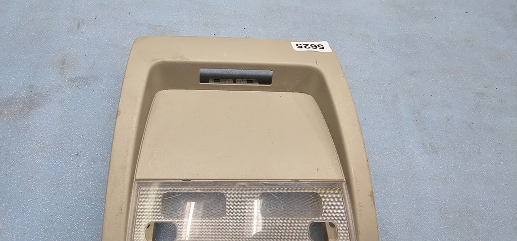 🔥07-13 Chevy Silverado Sierra Overhead Console Map Dome Light Roof Storage TAN