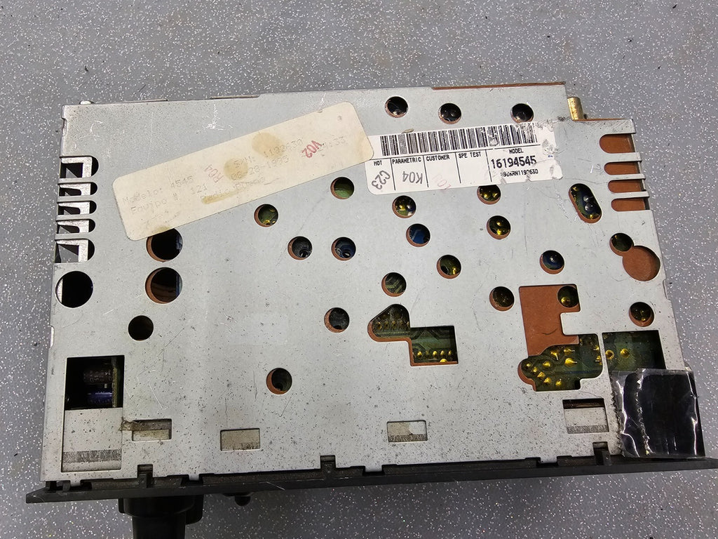 🔥82-87 Chevy Delco AM/FM radio, fits Malibu, Cutlass, Monte Carlo, PN: 16194545