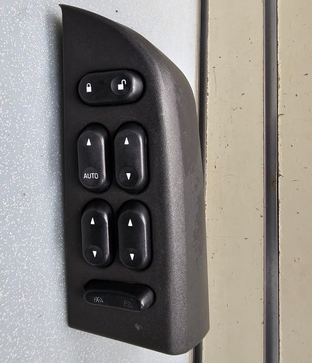 🔥02-05 Explorer Front Left Driver Master Power Door Window Control Switch Black