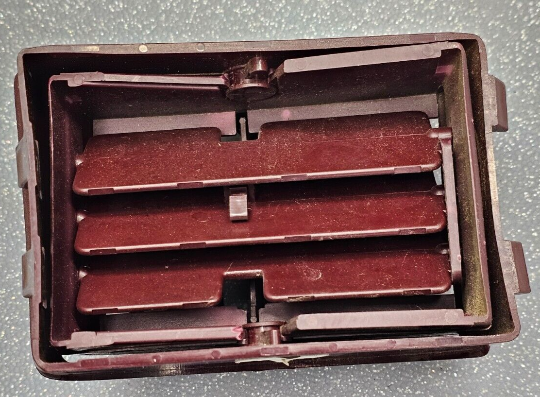 🔥95-99 CHEVY GMC CK TRUCK DASH RIGHT HEATER AIR CLIMATE VENT FILTER RED