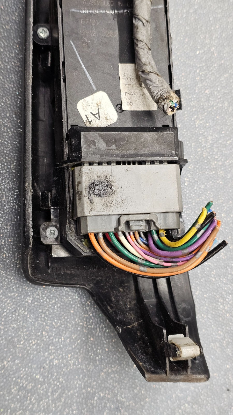 06-11 Honda Civic Left Driver Master Power Window Control Switch Assembly Black