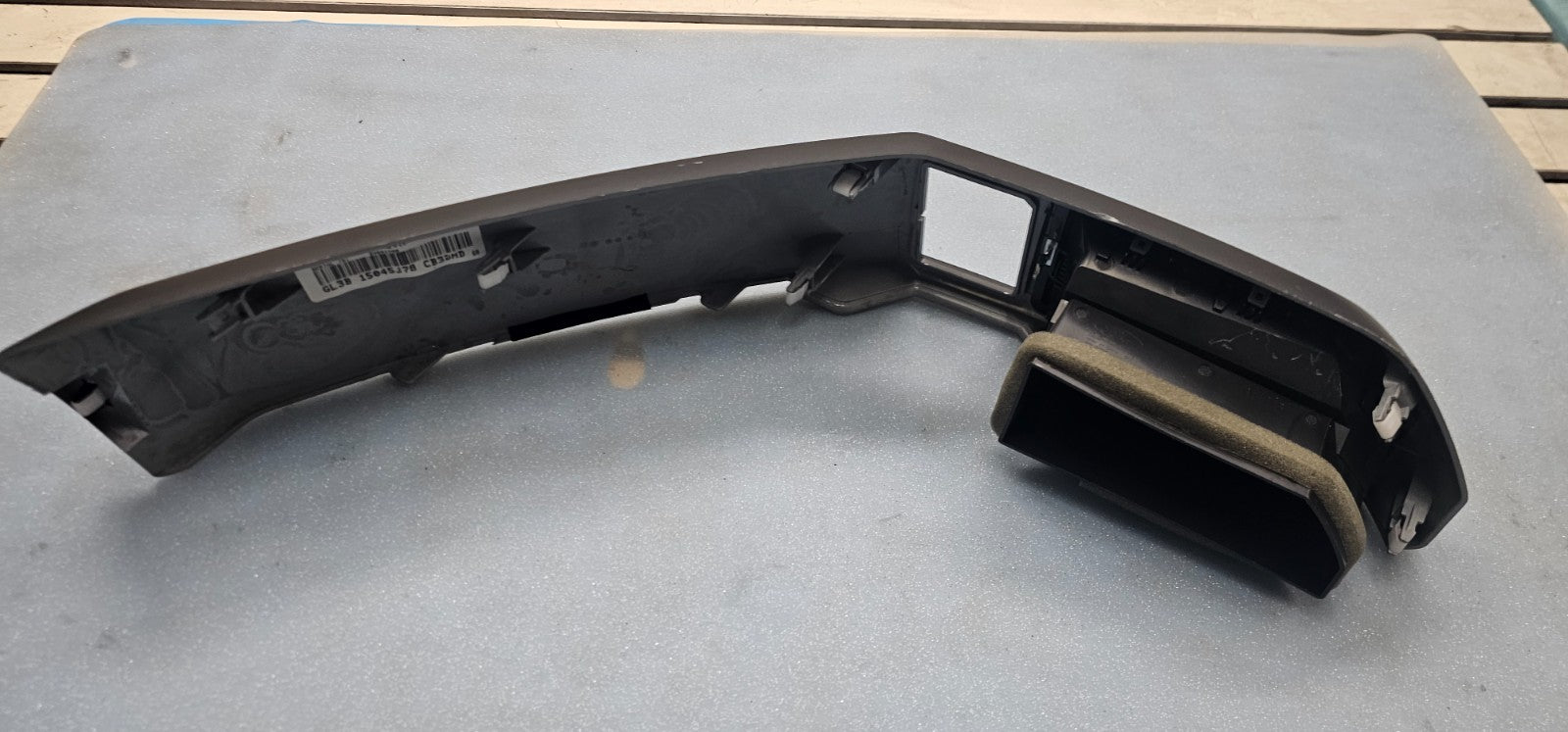 15-20 Ford F150 Left Driver Dash Outer AC A/C HVAC Air Vent Heater Panel Silver