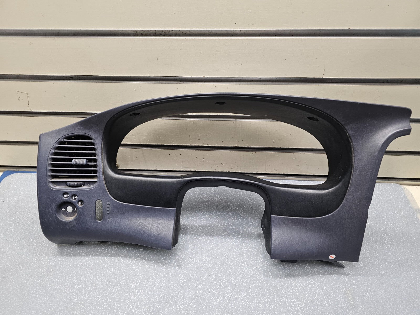 95-06 Ford RANGER EXPLORER Instrument Cluster Dash BEZEL Speedo Trim Blue C15