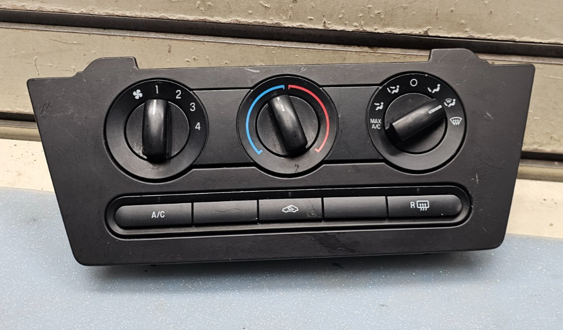 🔥06-09 Fusion Dash AC Heater Temperature Climate Control Air Conditioner Black