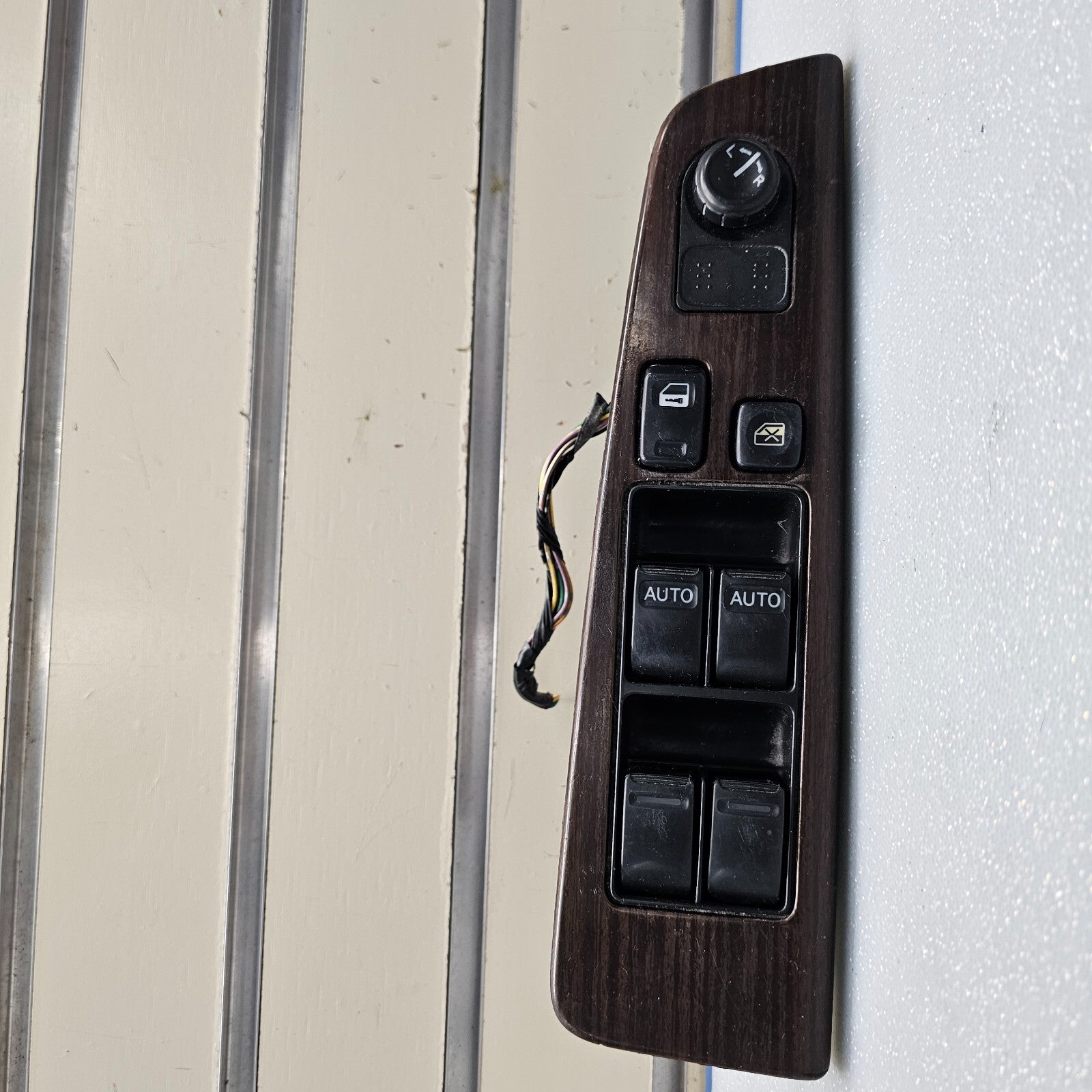 🔥02-06 Altima Left Driver Master Window Power Switch Regulator Assembly WOOD