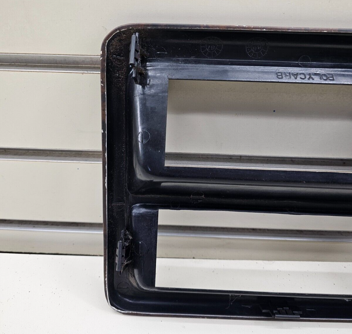 🔥87-91 Ford F150 F250 Bronco Center Dash Radio Stereo Bezel Trim Panel Wood OEM