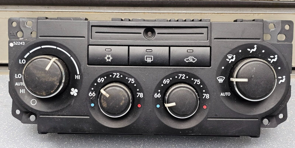 🔥05-07 Chrysler 300 Magnum Charger Dash A/C Heater Temperature Climate Control