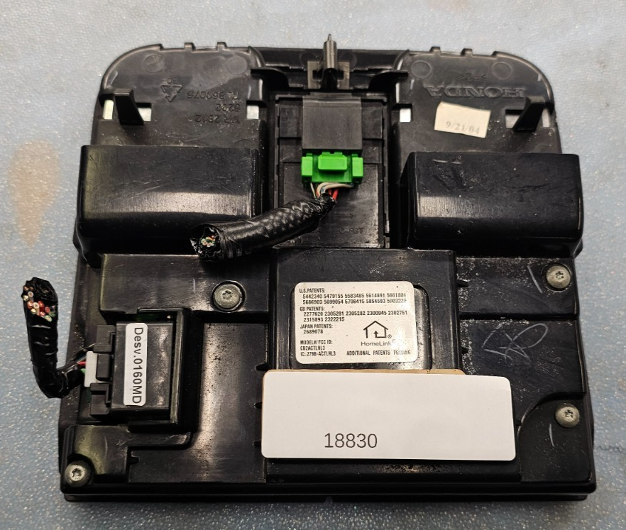 🔥04-06 ACURA MDX 07-09 RDX Overhead Console Homelink Sunroof Assembly Black OEM