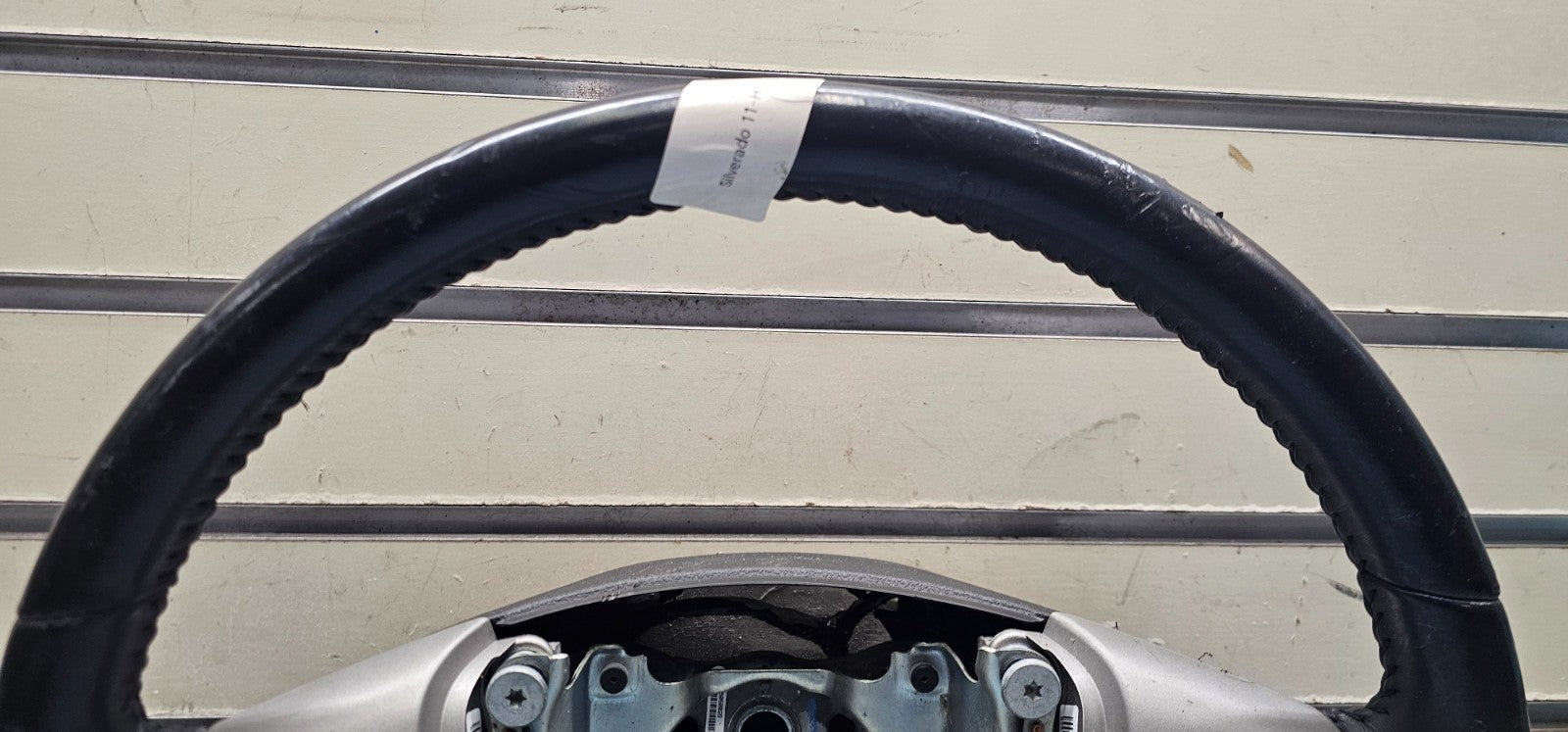 🔥2007-2014 Chevrolet Silverado Sierra Tahoe Yukon Leather Steering Wheel Black