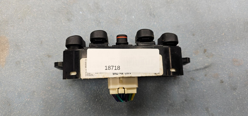 🔥05-06 Equinox Left Driver Master Power Window Door Switch Black Assembly Black