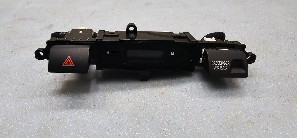 🔥06-10 Kia Sportage Hazard Switch Control Dash Digital Clock Display Time Black
