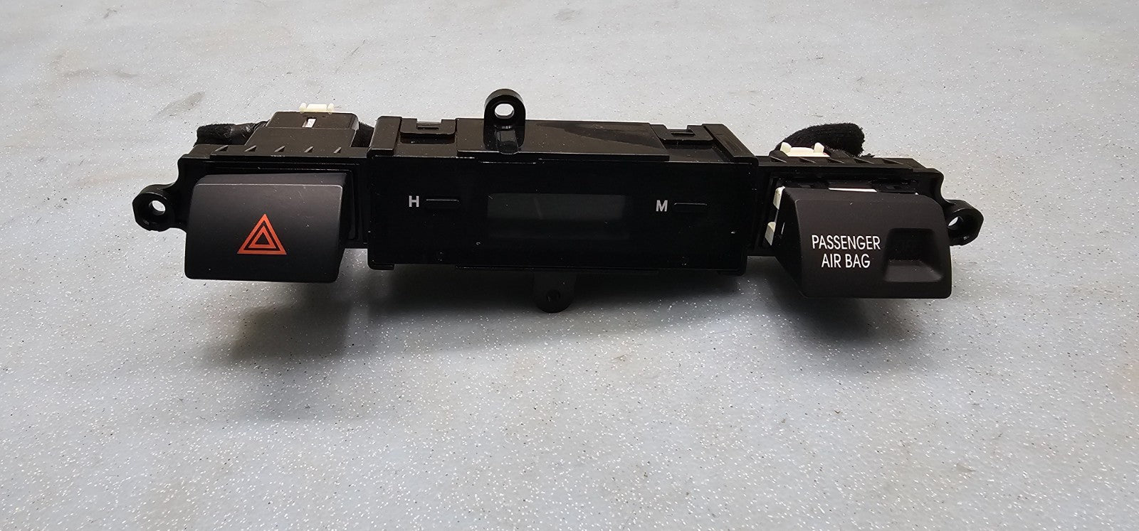 🔥06-10 Kia Sportage Hazard Switch Control Dash Digital Clock Display Time Black