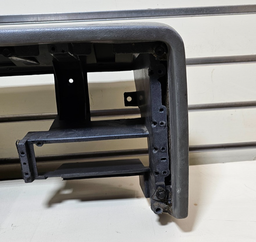 88-94 CHEVY GMC CK SUBURBAN BLAZER Instrument Cluster Gauge Dash Bezel Gray C2