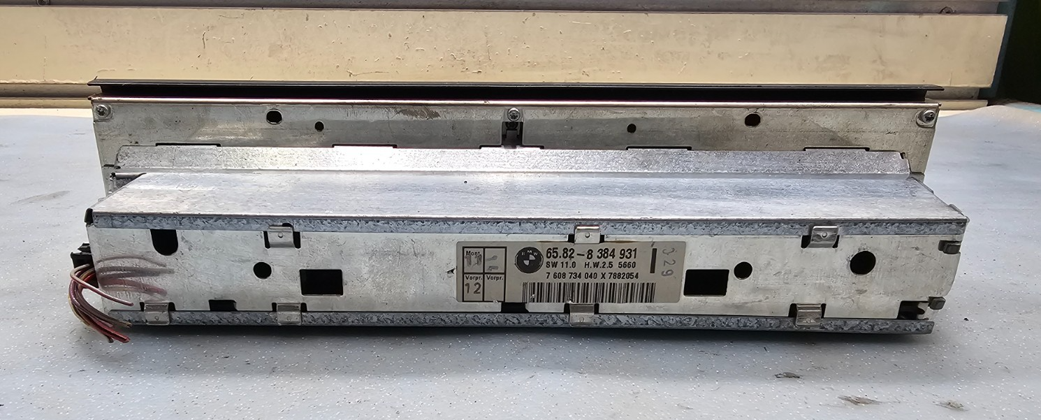 🔥97-03 BMW E39 5-Series On Board Radio Info Multi Display Black