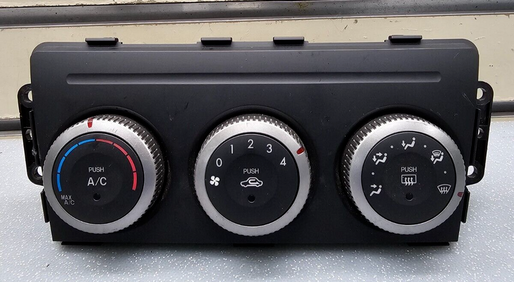09-13 Mazda 6 Dash AC Heater Temperature Climate Control Air Conditioner