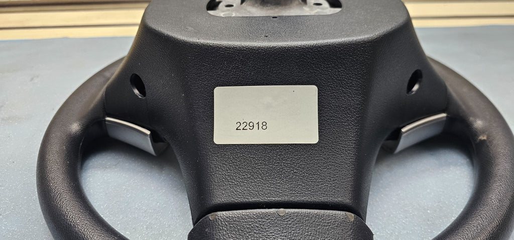 🔥07-09 Elantra Left Driver Steering Column Wheel Cruise Control Leather Black