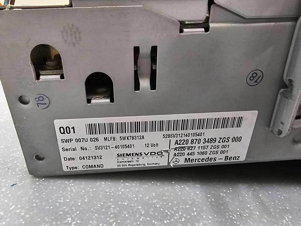 🔥04-06 Mercedes W211 W219 R350 Head Unit Navigation Radio OEM