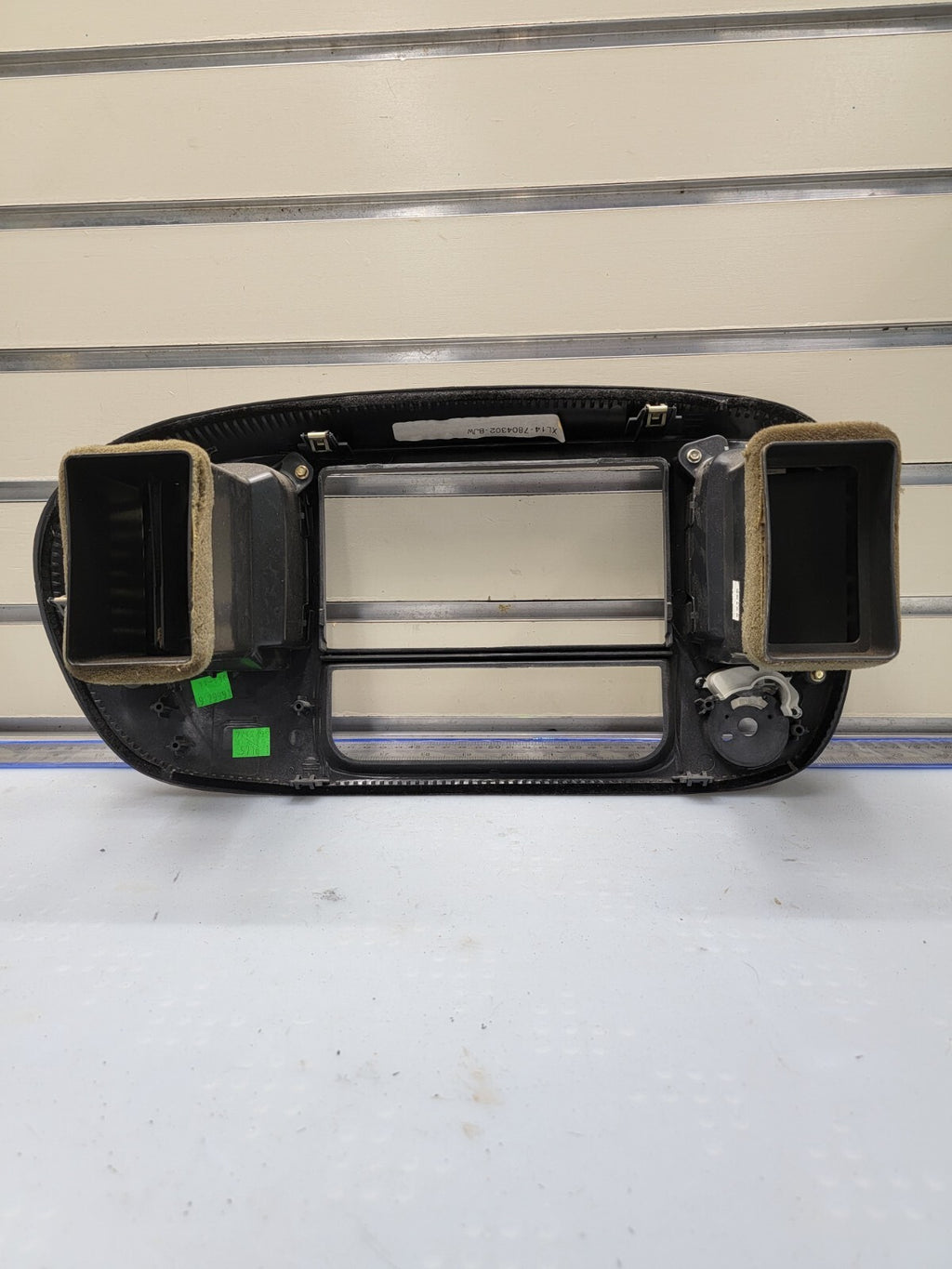 🔥97-03 Ford F150 Center Dash Radio Climate Trim BEZEL Panel AIRBG Line GRAY