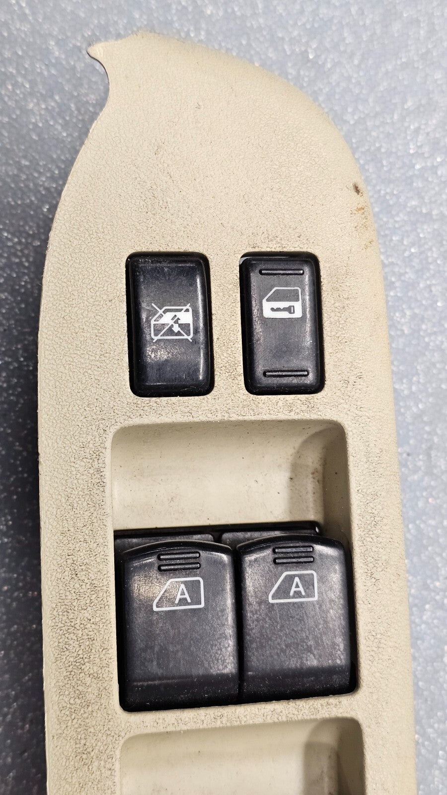 🔥05-07 Infiniti G35 Left Driver Master Door Power Window Switch Assembly Tan