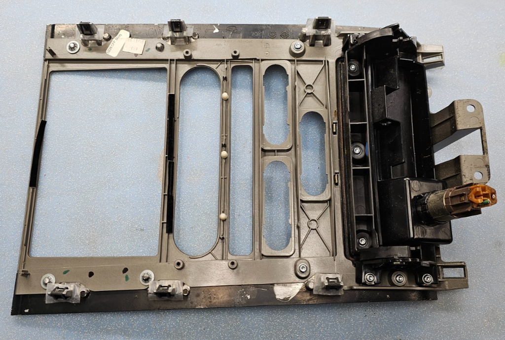 🔥07-10 Lincoln Navigator DASH AM FM RADIO DISPLAY BEZEL TRIM PANEL WOOD/TAN OEM