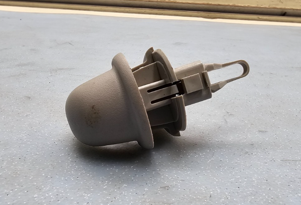 🔥02-09 DODGE RAM 1500 2500 SUN VISOR RETAINER CLIP TAN