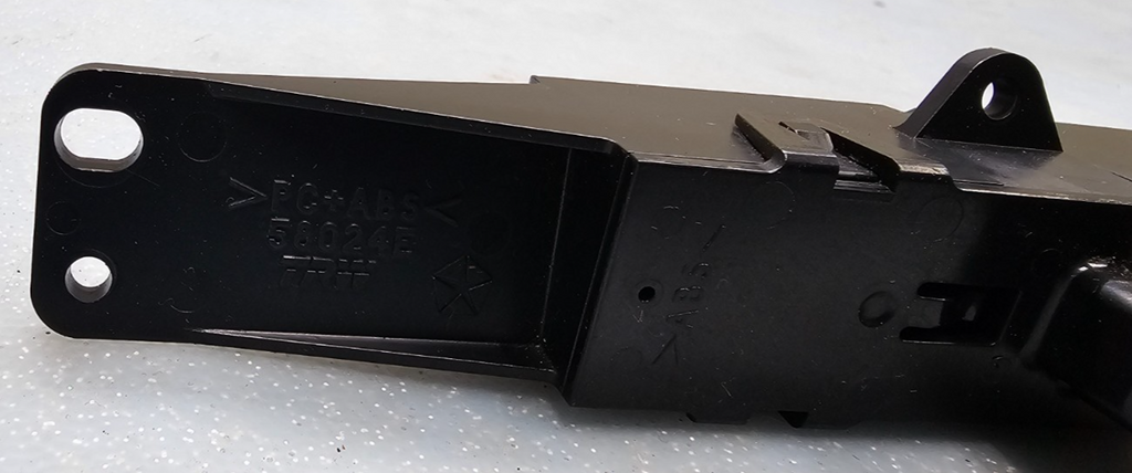 🔥01-07 CARAVAN Grand Caravan Town & Country  warning HAZARD LIGHT SWITCH BLACK