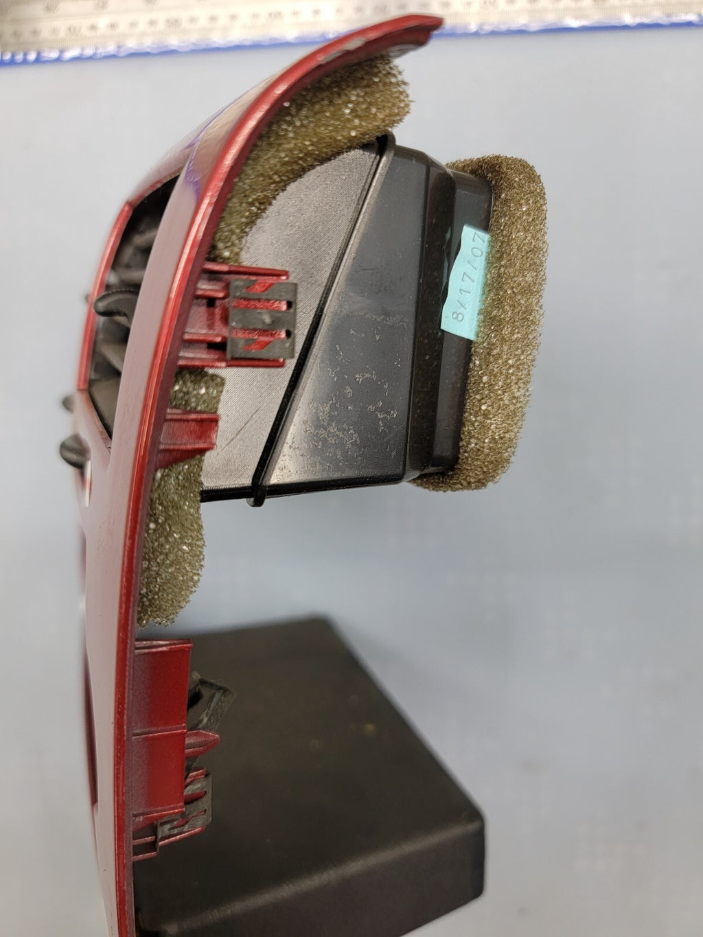 🔥07-09 Dodge CALIBER Dash Radio Center BEZEL Climate Dash Trim Vents Red B15