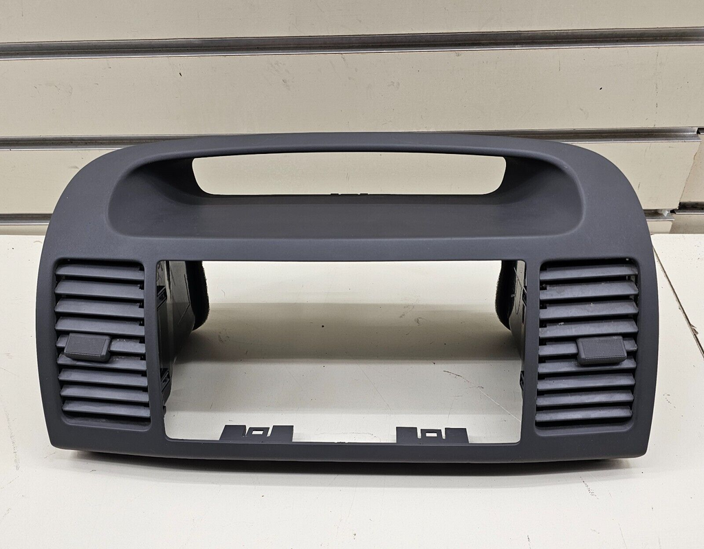 🔥02-06 Toyota CAMRY Dash RADIO BEZEL Center Air Vents CLOCK Trim GRAY B25