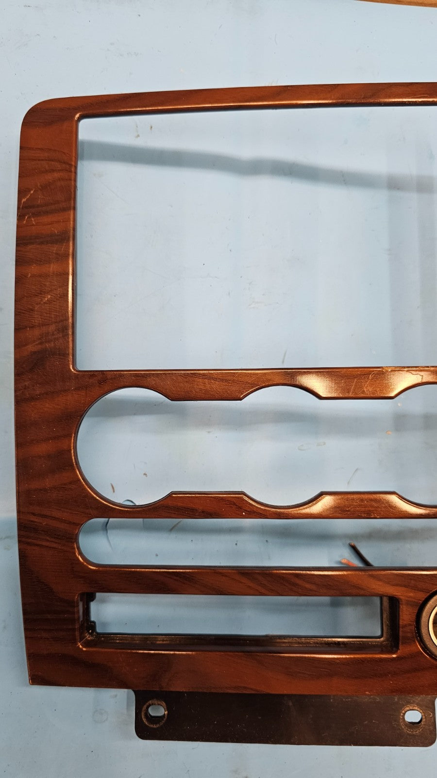 🔥08-09 Taurus Sable Center Dash FM Radio Stereo Climate Bezel Trim Panel Wood