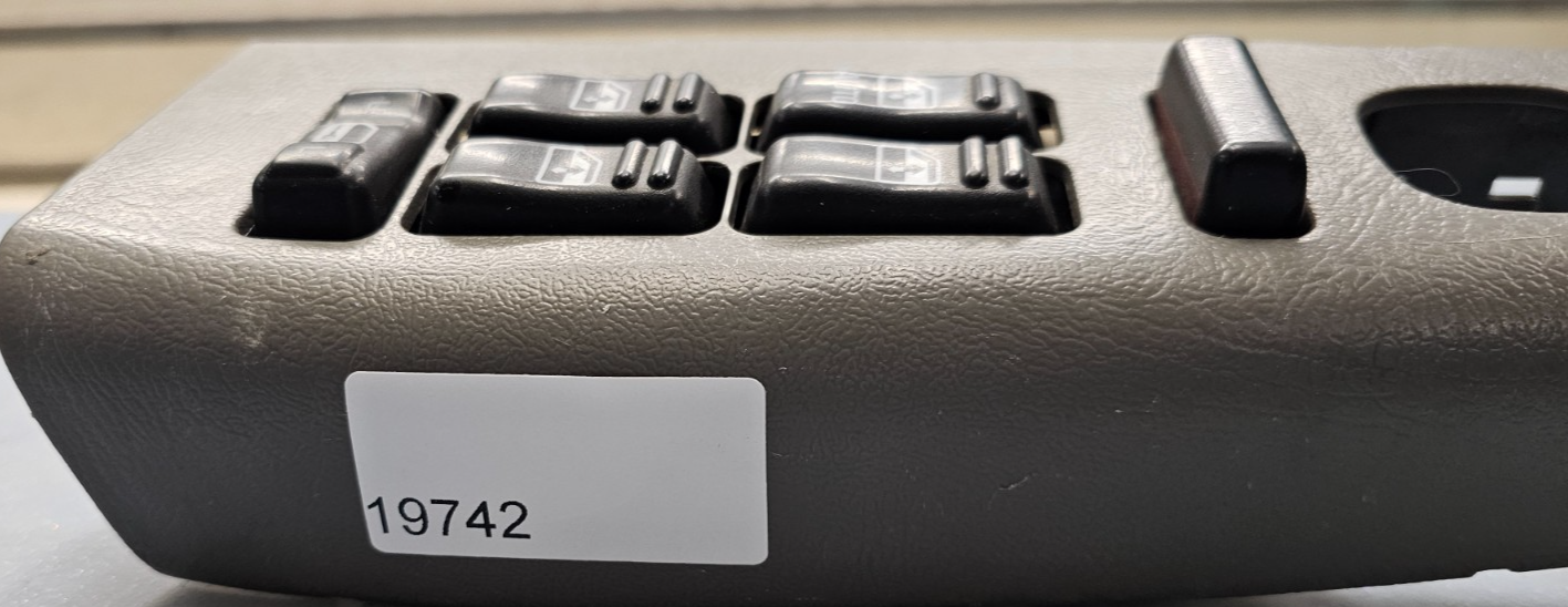 🔥99-02 Suburban Yukon Left Driver Master Power Window Switch Assembly Gray