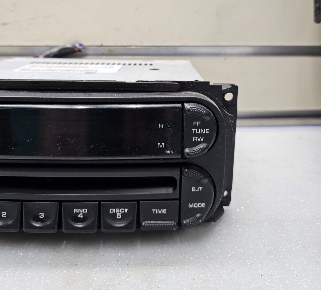 🔥02-07 Chrysler Jeep Dodge Car Truck Radio AM FM CD Player Aux Input RBK Digita