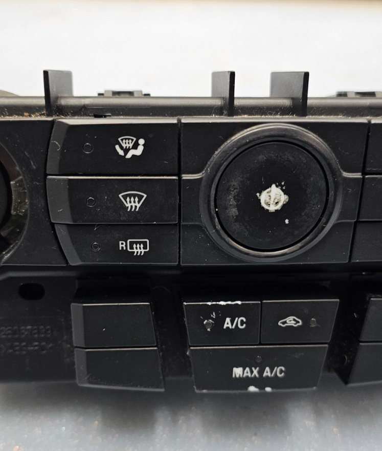🔥10-12 Fusion Milan Dash AC A/C HVAC Heater Temperature Climate Control Black