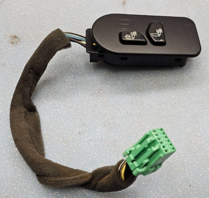 🔥03-07 HUMMER H2 FRONT RIGHT PASSENGER SIDE DOOR SEAT HEAT HEATER SWITCH OEM