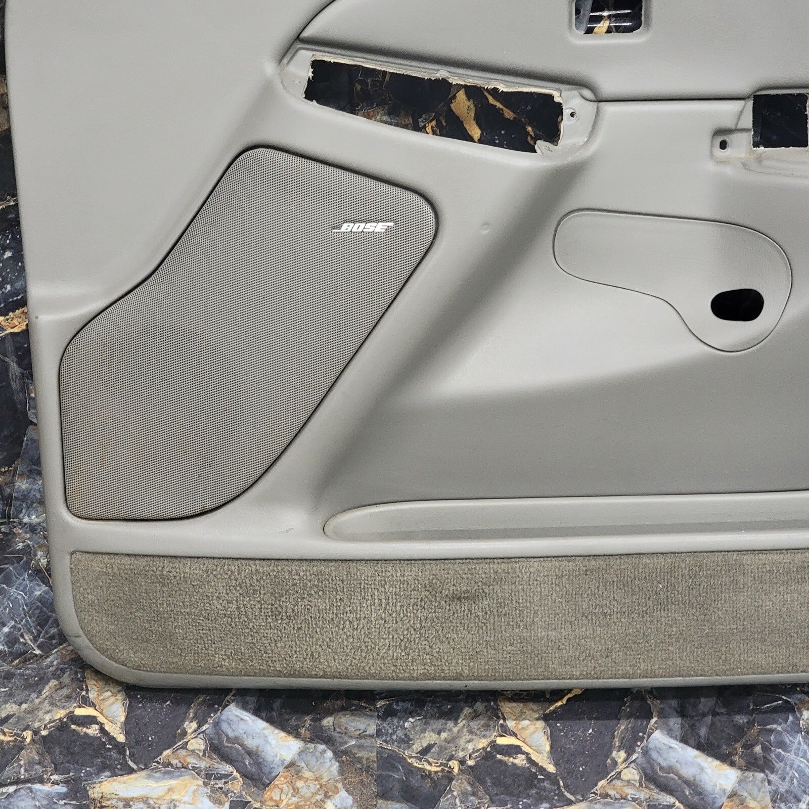 🔥03-06 Silverado SIERRA Door Panel Front RIGHT Passenger/No Arm LIGHT GRAY D5