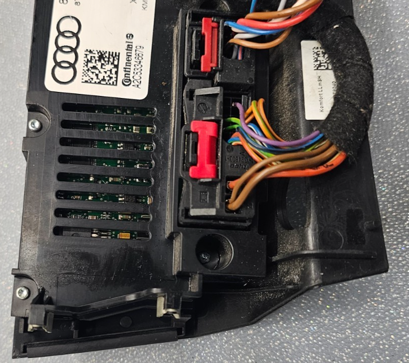 🔥08-13 AUDI A4 S4 CLIMATE CONTROL PANEL TEMPERATURE UNIT A/C HEATER OEM CC6017