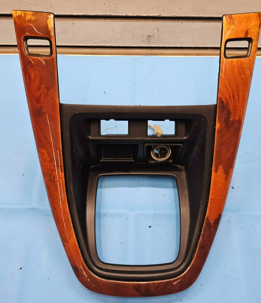 🔥99-03 LEXUS RX300 DASH CONSOLE SHIFTER BEZEL COVER PANEL TRIM ASSEMBLY WOOD