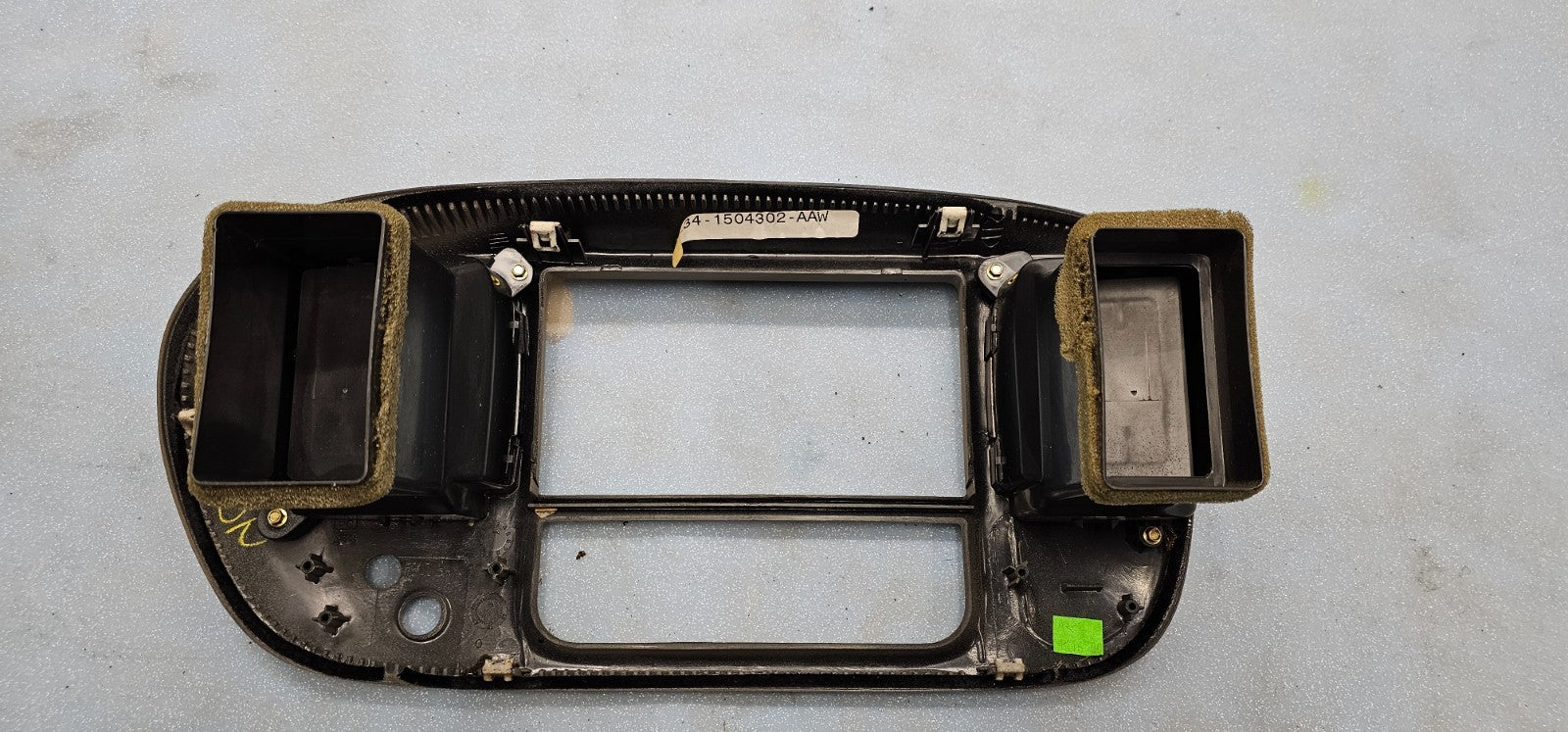 🔥97-03 Ford F150 Center Dash Radio Climate Trim Stereo BEZEL Panel TAN OEM
