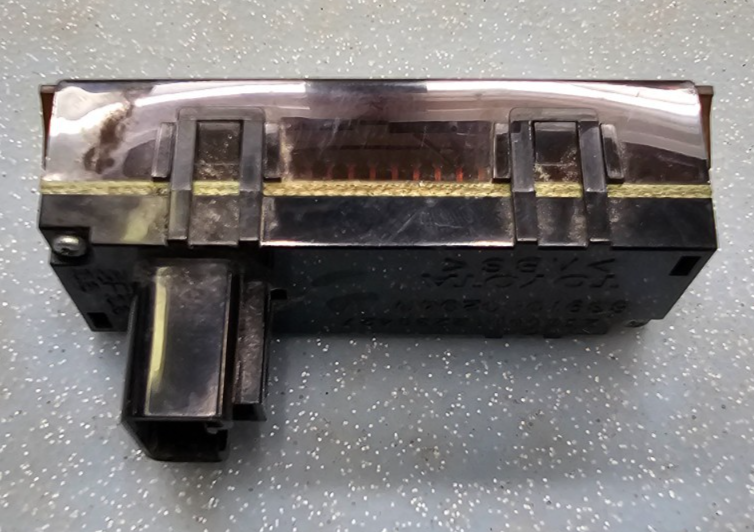 🔥98-02 Toyota Corolla Digital Dash Clock Time Display Assembly Panel Black