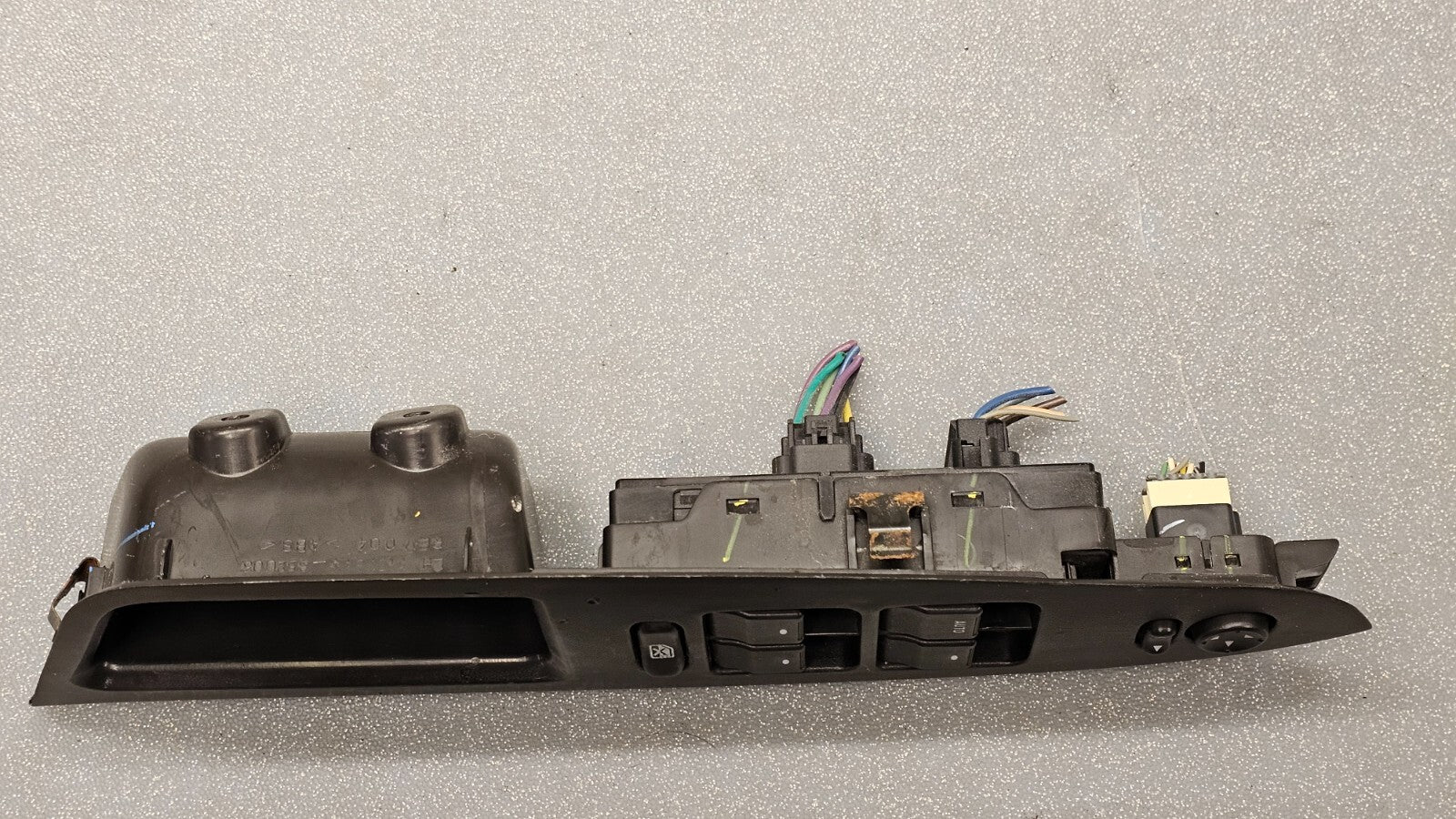 🔥06-08 CHEVY IMPALA LEFT DRIVER MASTER POWER WINDOW SWITCH BEZEL ASSEMBLY BLACK
