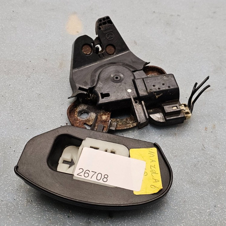 09-13 Mazda 3 6 Sedan Power Trunk Latch Lid Deck Lock Release Tailgate Actuator
