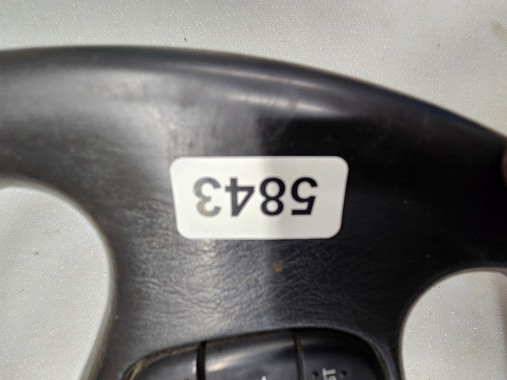 99-07 FORD F250 F350 SUPER DUTY PICKUP Steering Wheel Leather Column Black Shift