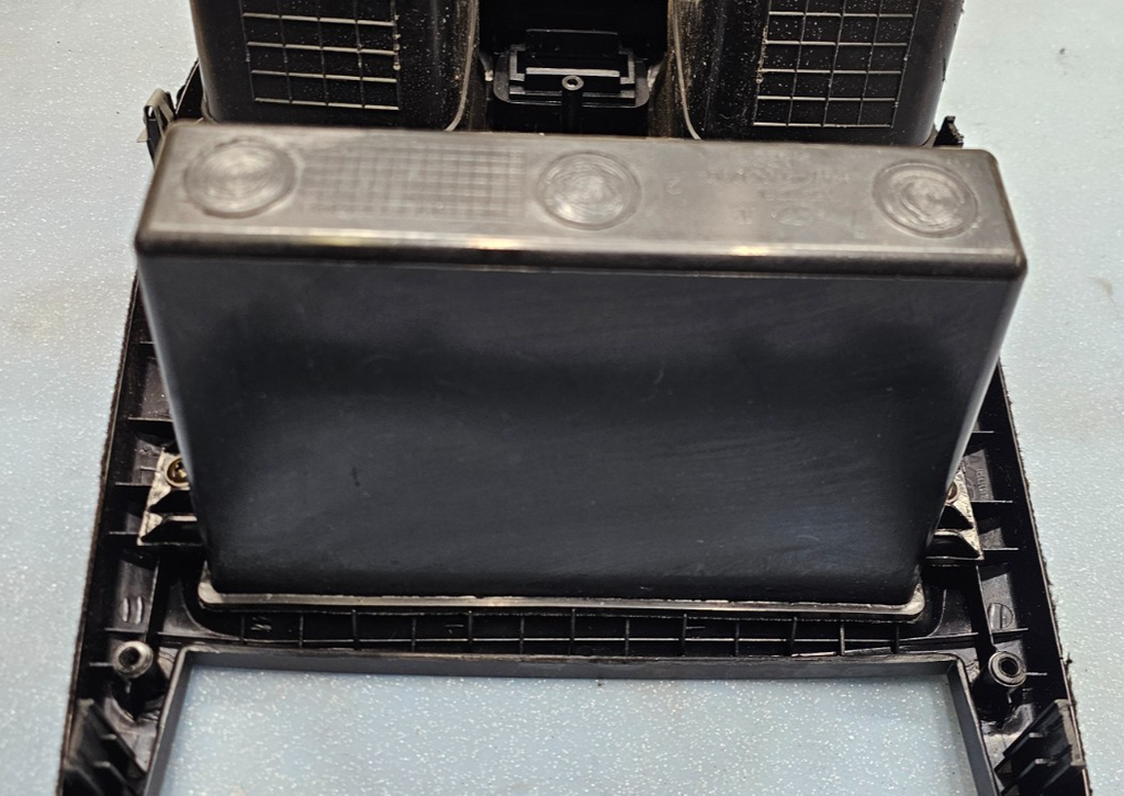 🔥02-05 HYUNDAI SONATA CLIMATE WOOD AC CLIMATE CONTROL SWITCH BEZEL RADIO BLACK