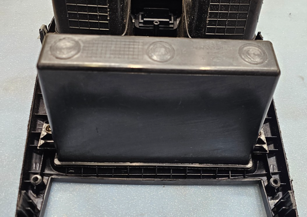 🔥02-05 HYUNDAI SONATA CLIMATE WOOD AC CLIMATE CONTROL SWITCH BEZEL RADIO BLACK