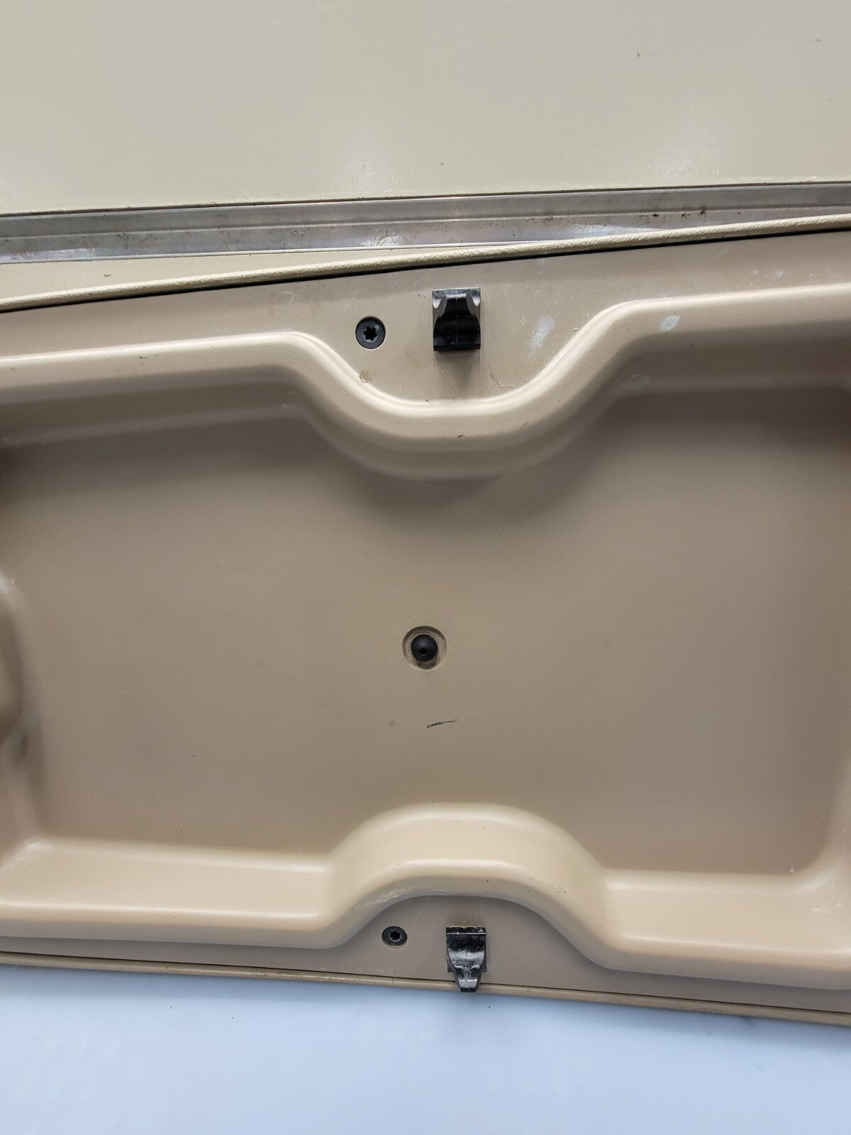🔥99-07 Ford Excursion F250 F350 Front Center Console Lid TAN OEM